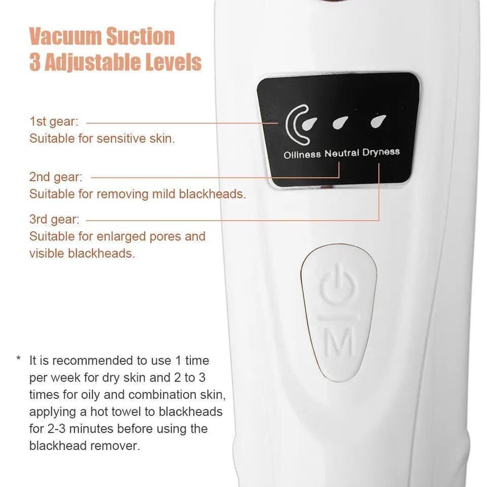 Derma Suction Blackhead Remover – Electric Pore Vacuum Cleaner