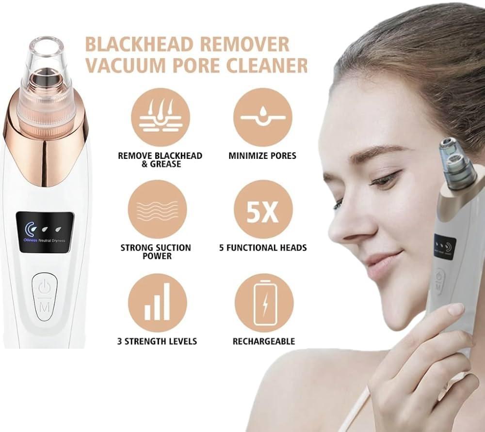 Derma Suction Blackhead Remover – Electric Pore Vacuum Cleaner