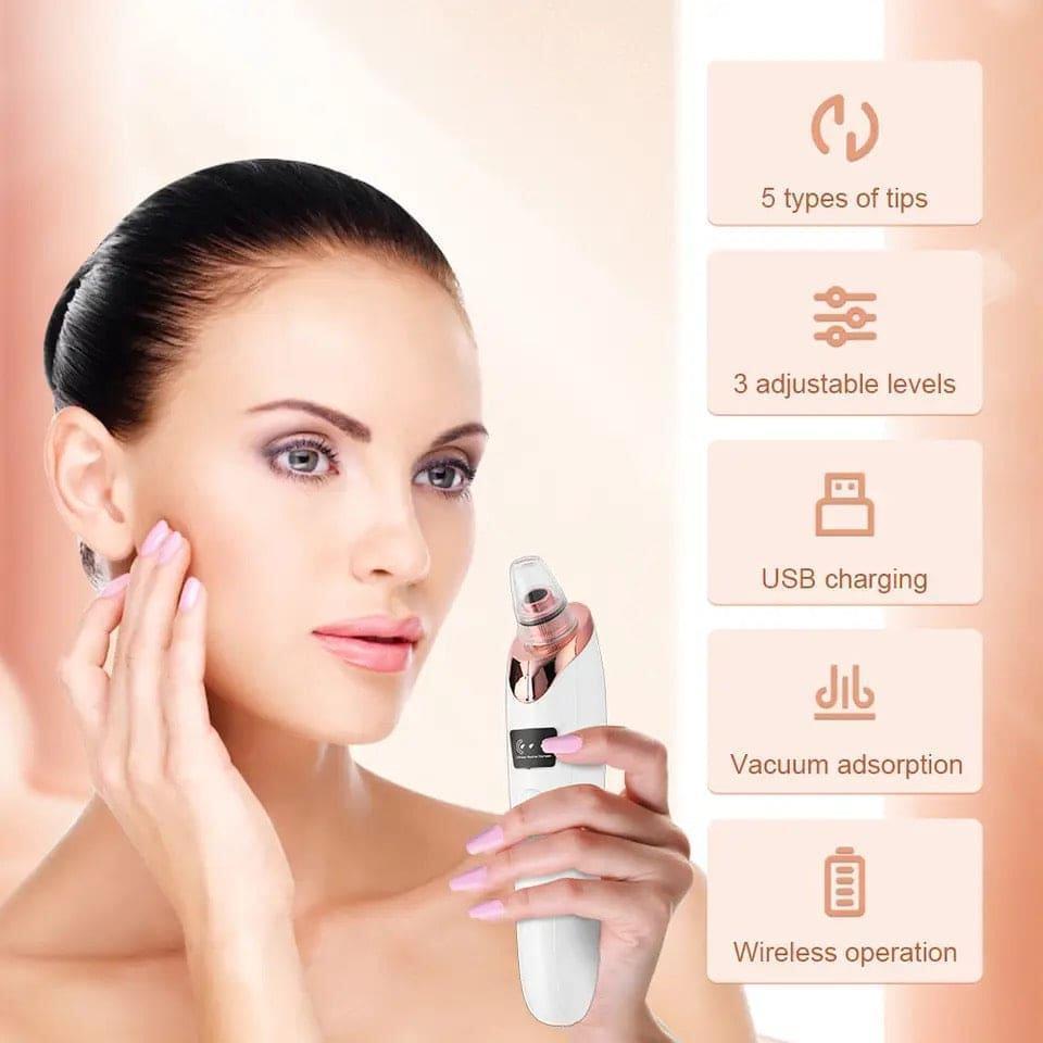 Derma Suction Blackhead Remover – Electric Pore Vacuum Cleaner
