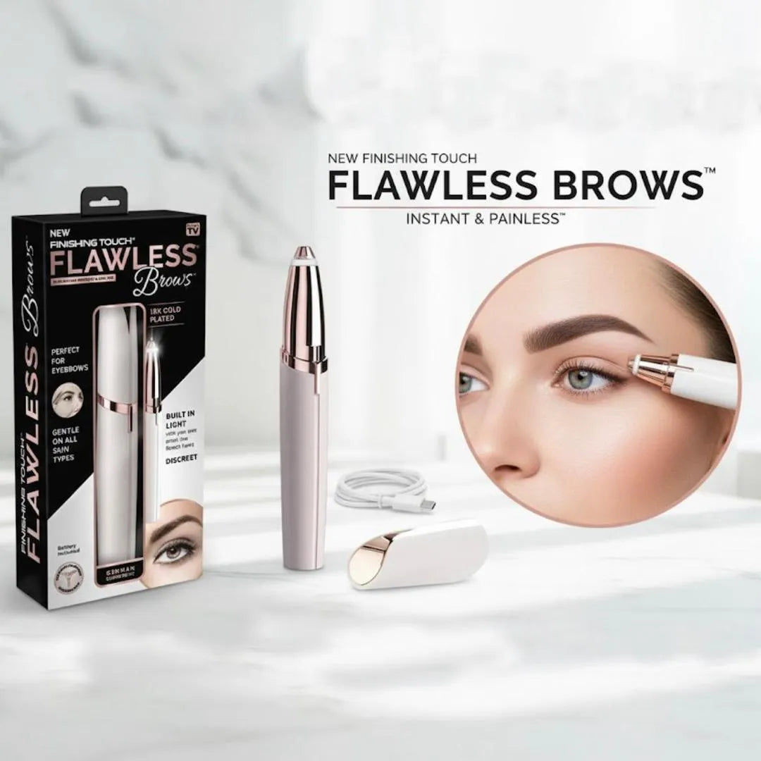 Rechargeable Flawless Eyebrow Trimmer – Instant Precision Shaping
