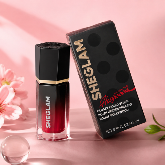 Sheglam Hollywood Blush Red 0.16oz – Glossy Liquid Blush