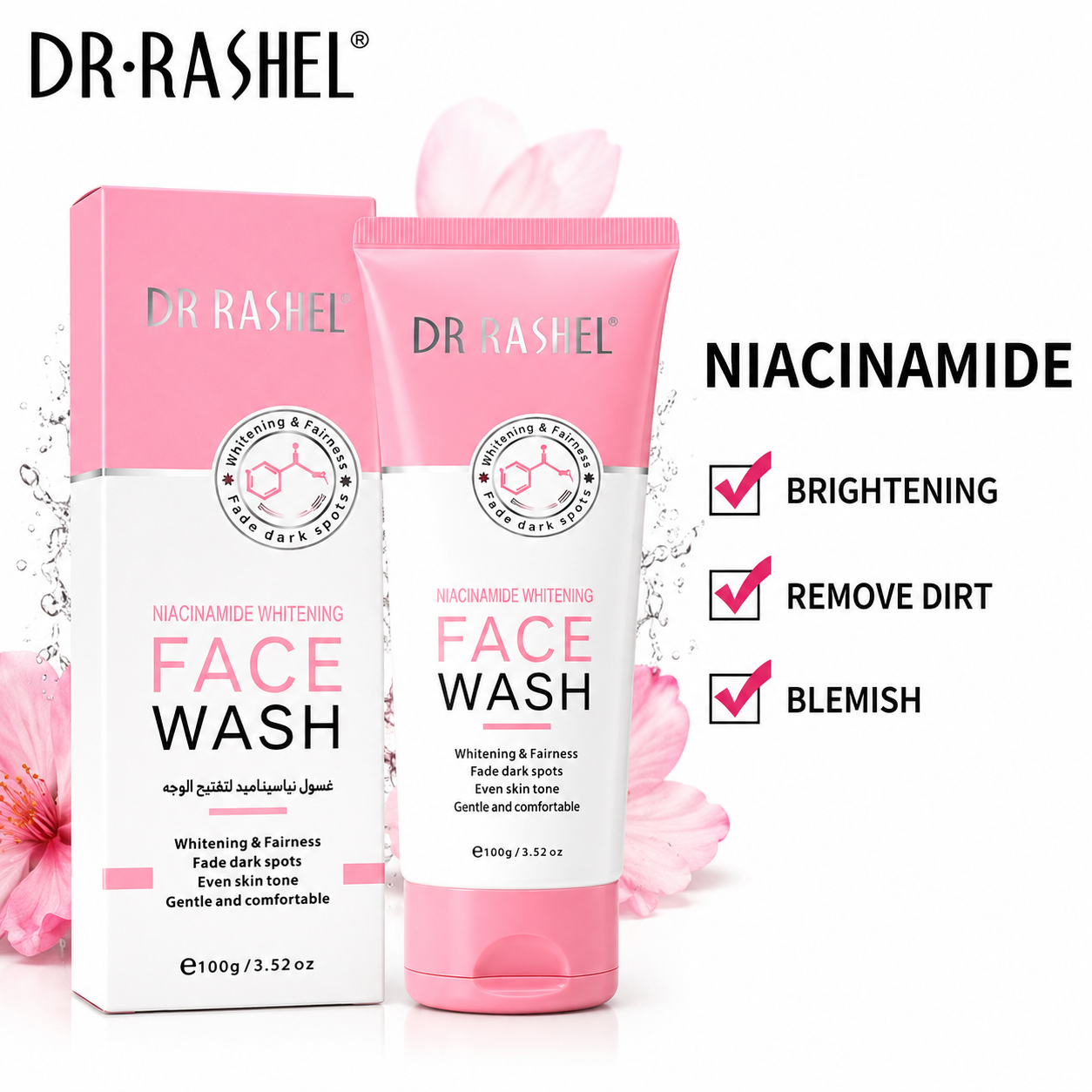 Dr Rashel Niacinamide Face Wash