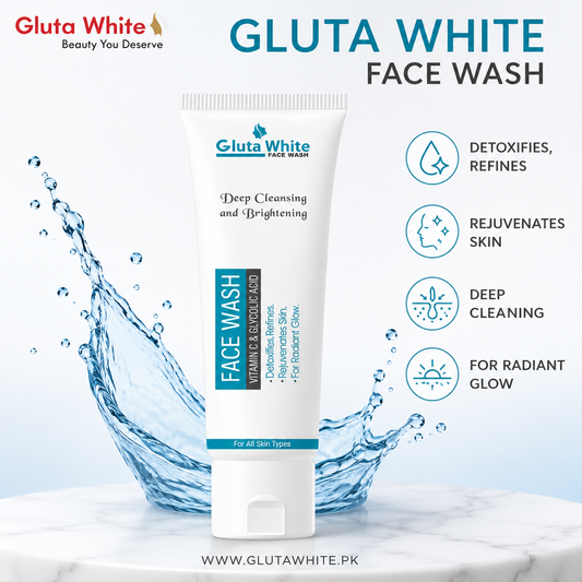 Gluta White Face Wash