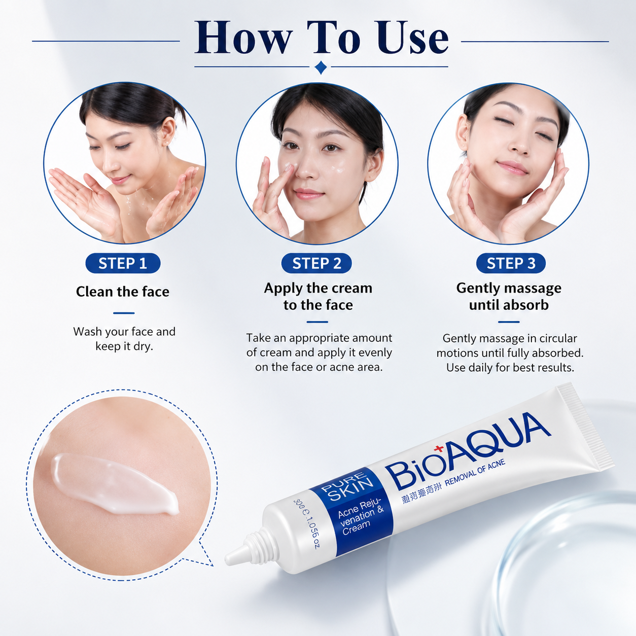 Bio Aqua Acne Scar Removal Cream 30g