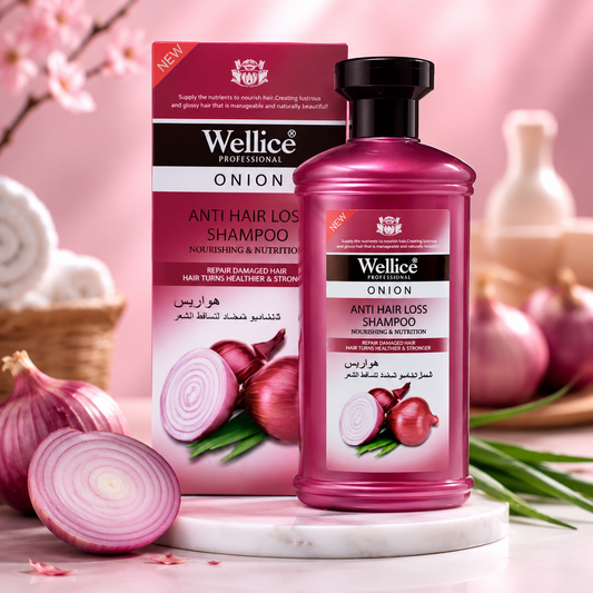 Wellice Onion Anti Hair Loss Shampoo 400ml