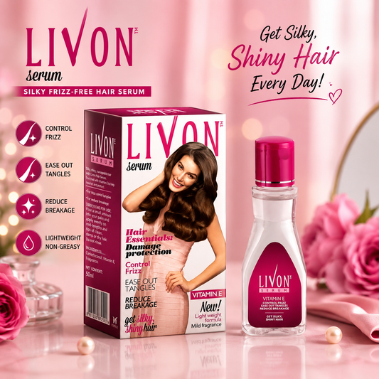 Livon Silky Frizz-Free Hair Serum 50ml